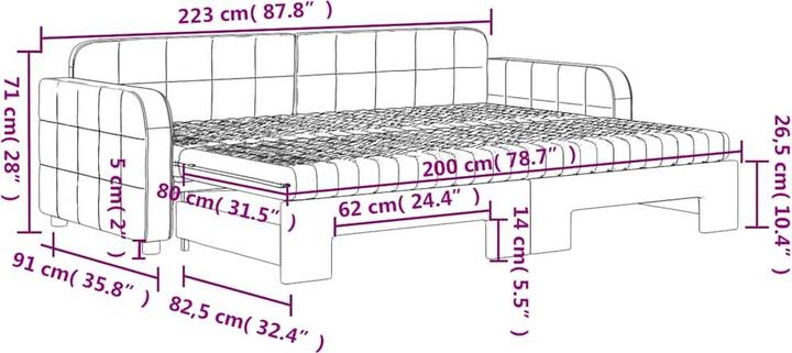 Produktbild vidaXL Kev