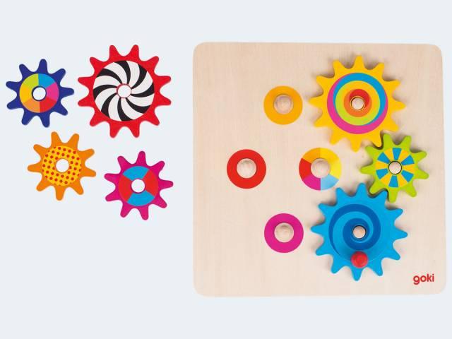 Produktbild Goki Zahnrad Puzzle (8 Teile)