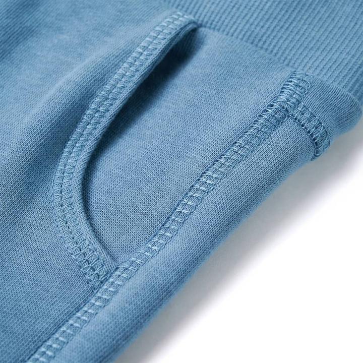 Produktbild VidaXL Kinder-Trainingshose Mittelblau 92,Material: 80 % Baumwolle (92)