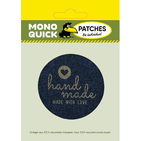 Thumbnail - Mono Quick Handmade Love - Jeans, Applikationen, Blau