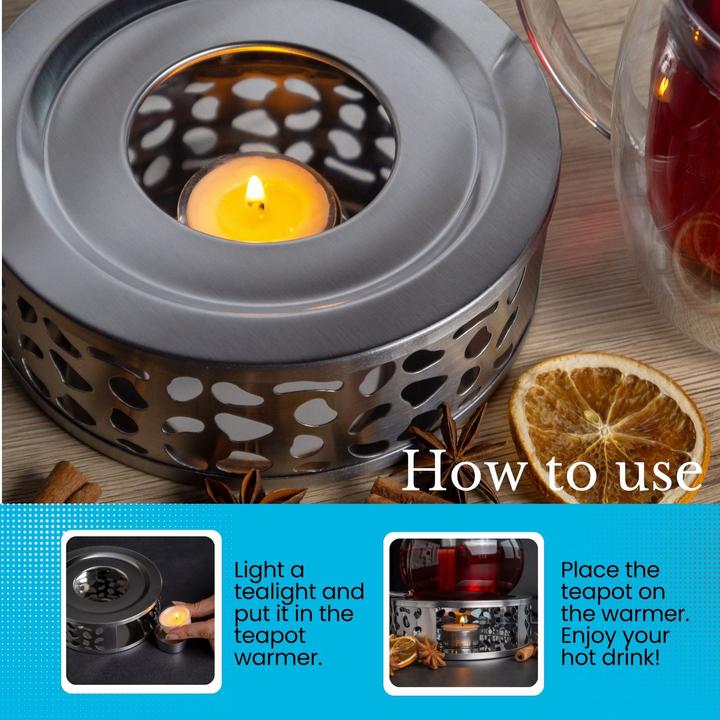 Produktbild Intirilife Teekannen Wärmer in SILBER