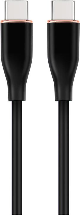 Image du produit Gembird CABLE USB-C 1.5M PREMIUM BLACK/CC-USB2S-CMCM-1.5M-BK (1.50 m, USB 2.0, 60 W)