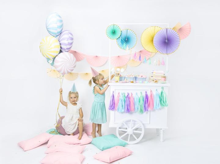 Actual product image Partydeco Party hats Yummy pastel, 16 x 10 cm, 6 pieces (6 Piece)