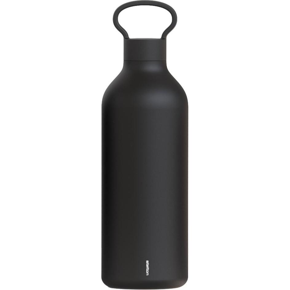 Stelton, Trinkflasche + Thermosflasche, (1 l)