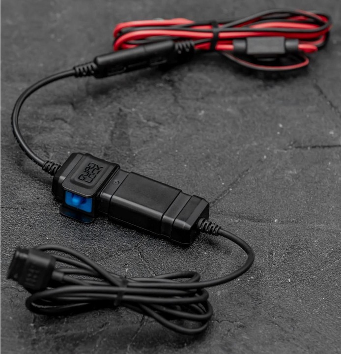 Actual product image Quad Lock Waterproof 12V To USB Smart Adaptor