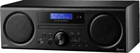 Actual product image Scansonic Da310 (DAB+, FM, Bluetooth)