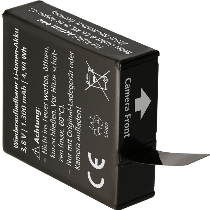 Image du produit Rollei Batterie supplémentaire (Actioncam 8s Plus, Actioncam 9s Plus)