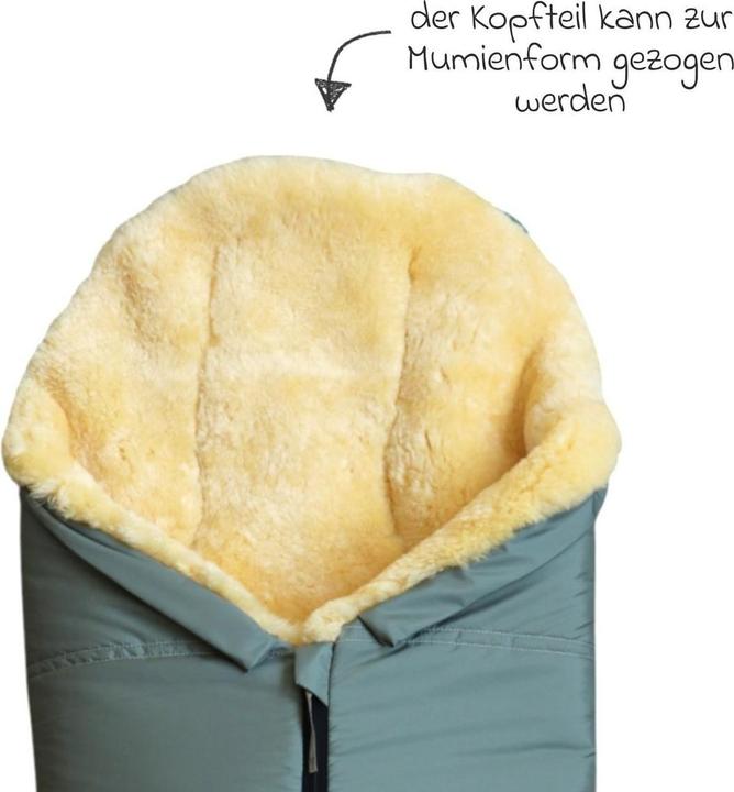 Image du produit Kaiser Baby Kaiser Lammfell Fusssack Iglu 2.0, salbei green/grey