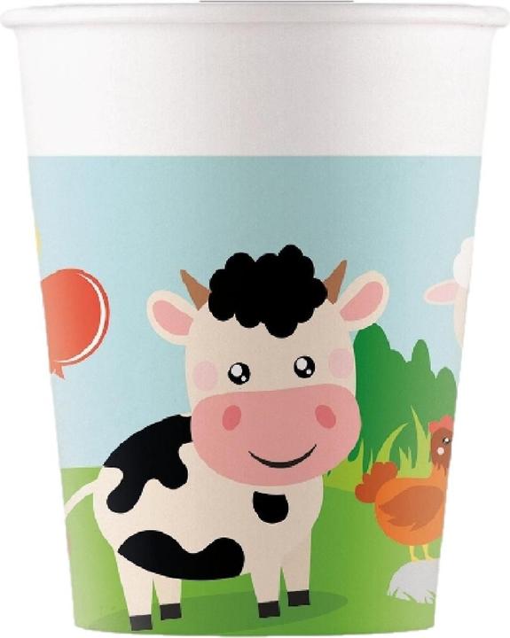 Actual product image GoDan Paper cups - Pack of 8 - Practical and eco-friendly - Party - Birthday (8 x)