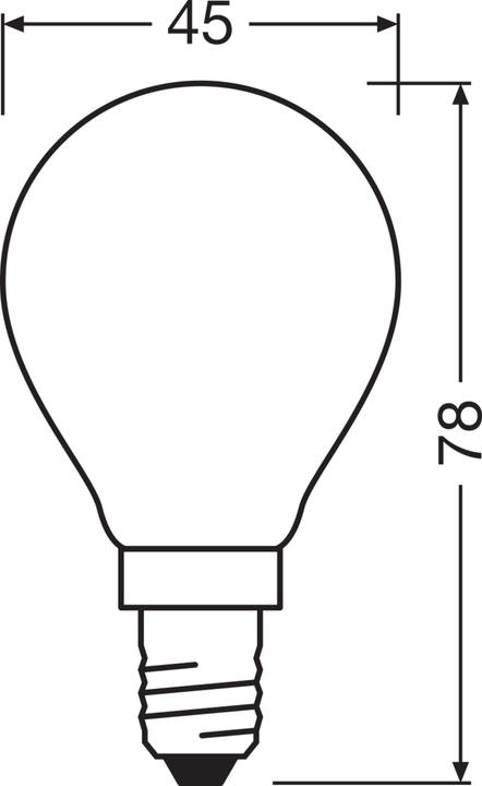Produktbild Osram Led Retrofit Classic P (E14, 250 lm, 1x)