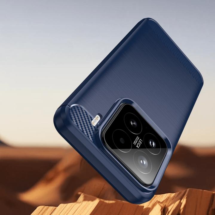 Produktbild Cover-Discount Xiaomi 15 - Metall Carbon Look Hülle (Xiaomi 15)