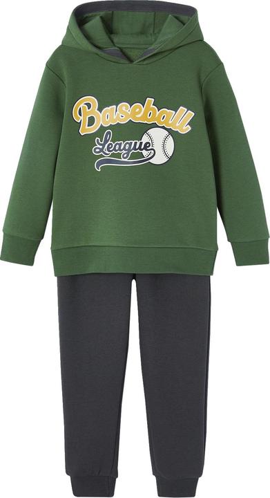 Actual product image Vertbaudet Jungen Sport-Set: Kapuzensweatshirt & Jogginghose (98)