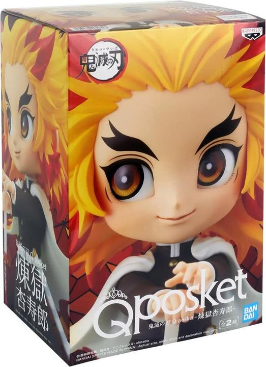 Produktbild Banpresto Demon Slayer Q Posket Kyojiro Rengoku (A) 14cm