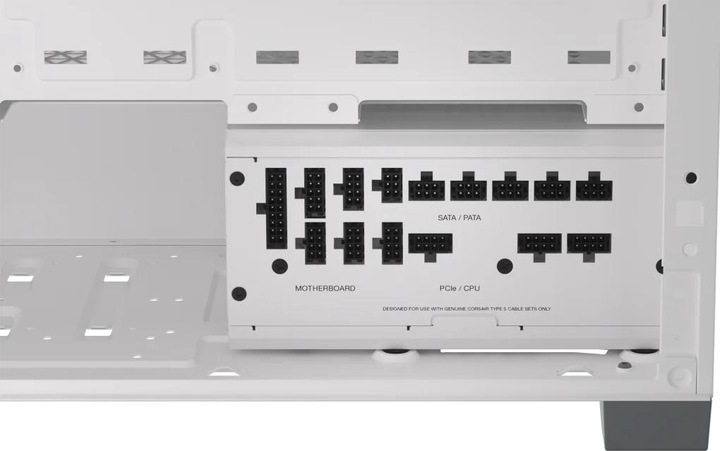 Produktbild Corsair RMx Shift White Series, RM1000x Shift White, 1000 Watt, 80 PLUS GOLD Certified, Fully Modular Power (1000 W)