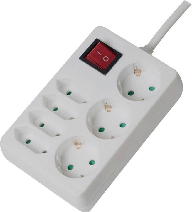 Actual product image LogiLink Socket strip (7x, CEE 7/3, 5 m)