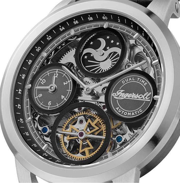 Image du produit Ingersoll 1892 Ingersoll I16001 Montre pour homme The Arc automatique 44mm 5ATM (Montre analogique, 44 mm)