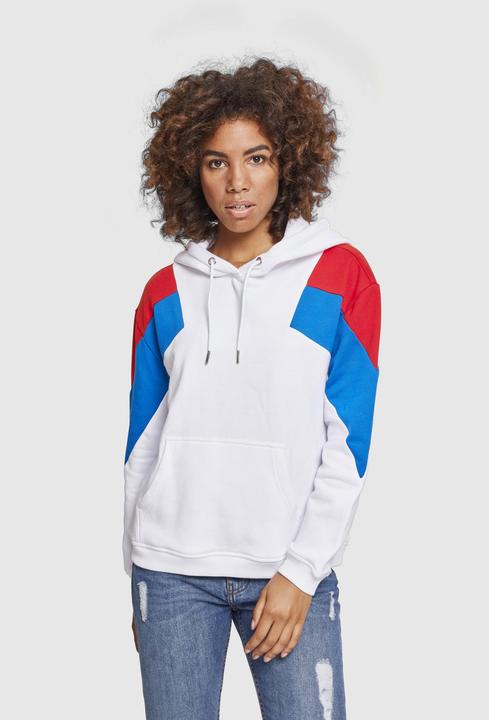 Produktbild Urban Classics Ladies Oversize 3-Tone Block Hoody (XXL)