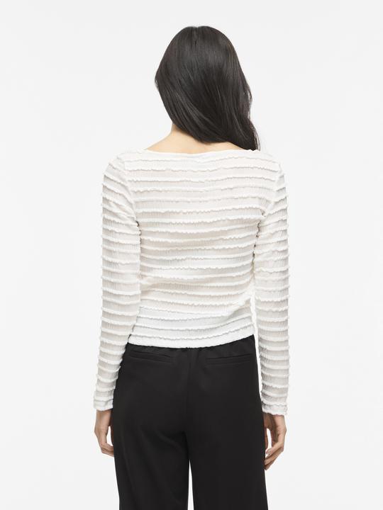 Immagine prodotto Vila VILISABETH U-Boot-Ausschnitt Oberteil mit langen Ärmeln (M)