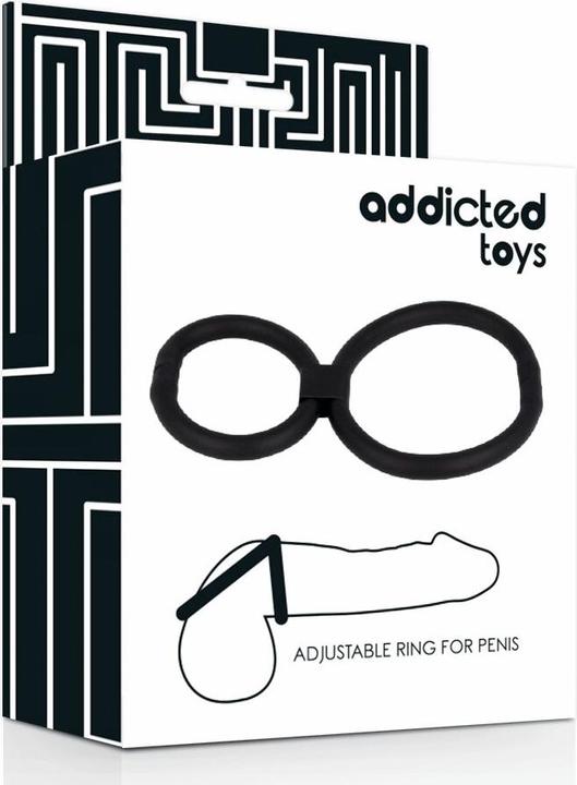 Actual product image Addicted toys Adjustable Rings For Penis