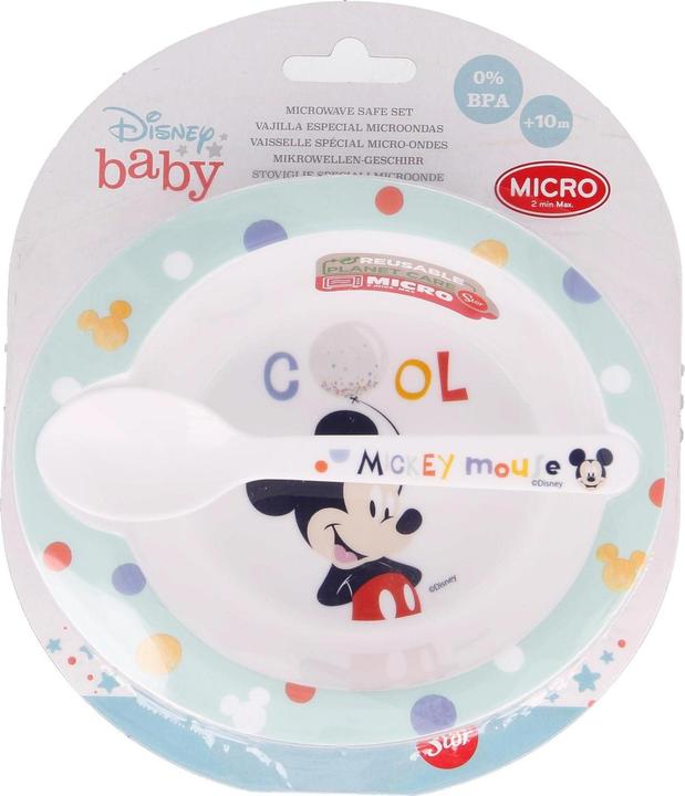 Image du produit Stor Set de vaisselle pour enfants Mickey Mouse (set de 2)