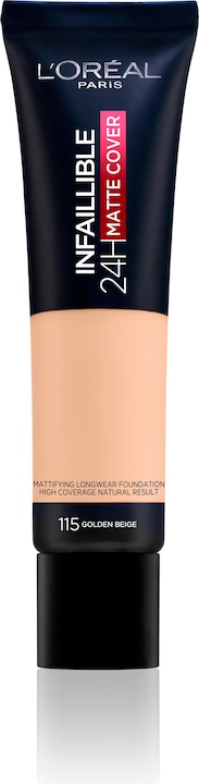 Immagine prodotto L'Oréal Paris Copertura opaca infallibile (115 Beige Dore/Golden Beige)
