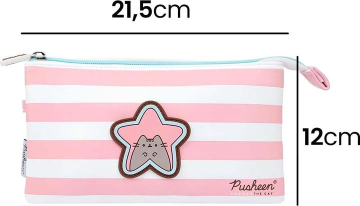 Produktbild Etui Pusheen Rosa/Weiss, 21.5 x 12 cm