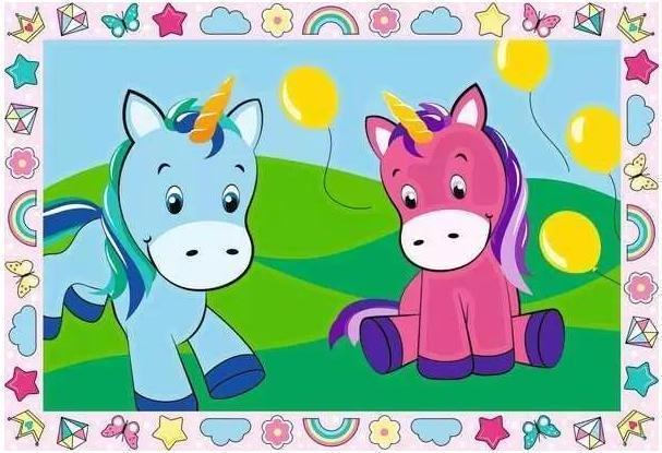Actual product image Ravensburger Magic Unicorns