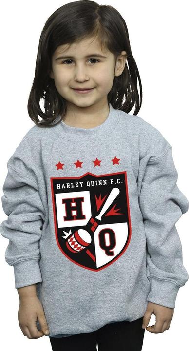 Produktbild Justice League Harley Quinn FC Pocket Sweatshirt Mädchen (128)
