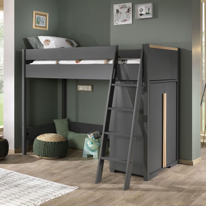 Actual product image Vipack Half-height bed London 2-piece set (90 x 200 cm)