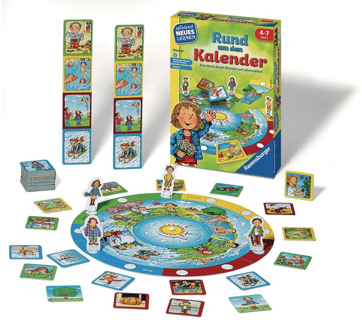 Produktbild Ravensburger Rund um den Kalender (Deutsch, 4 - 7 Jahre)