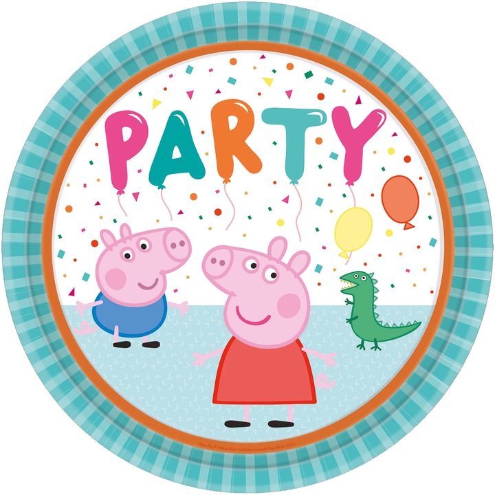 Immagine prodotto Amscan PeppaPig (8 x)