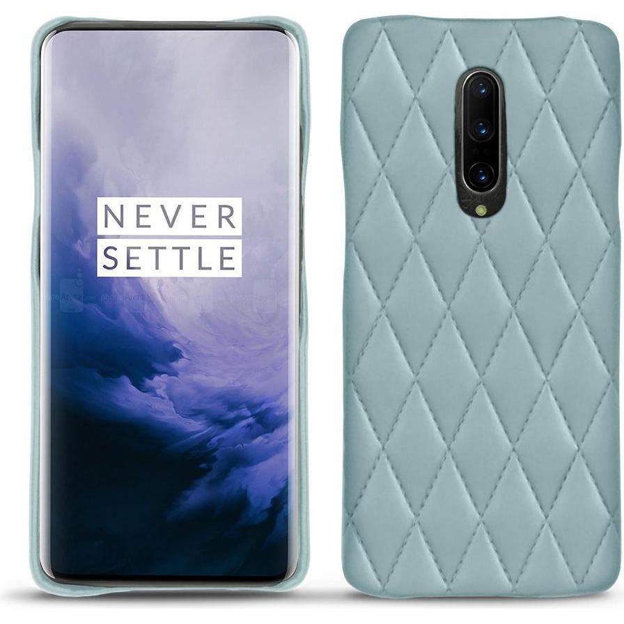 Noreve Lederschutzhülle (OnePlus 7 Pro), Smartphone Hülle, Blau