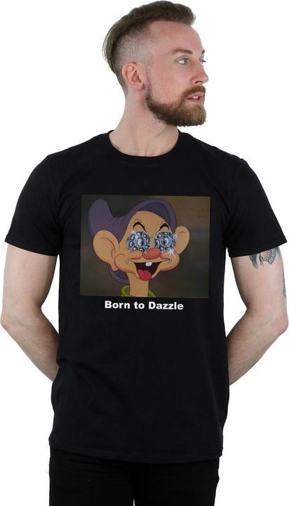 Actual product image Disney Mens Dopey Born To Dazzle T-Shirt (5XL)