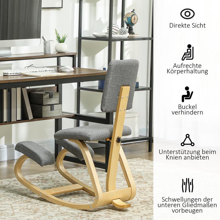 Actual product image Homcom Kniestuhl