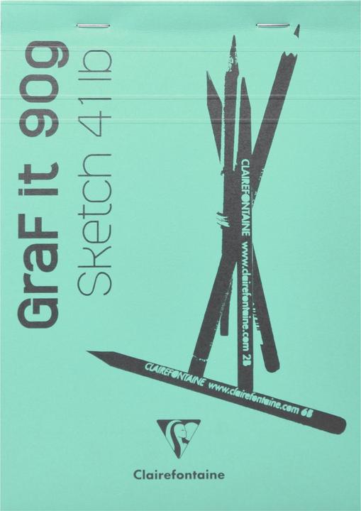 Immagine prodotto Clairefontaine Sketchpad Graf it A6 (A6, Punteggiato)