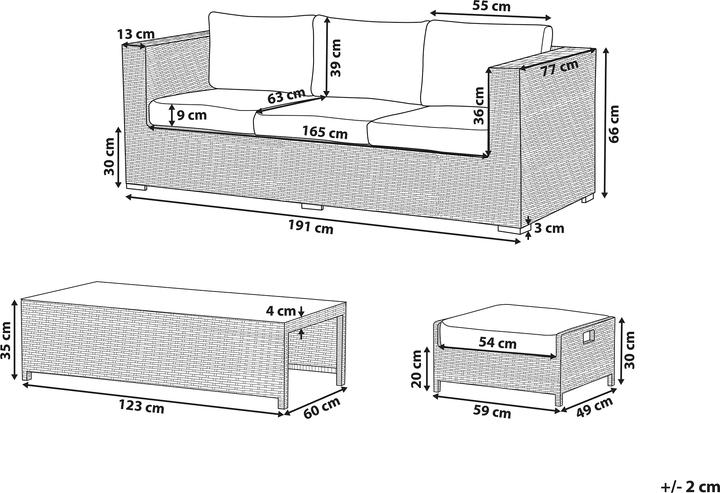 Produktbild Beliani Belluno
