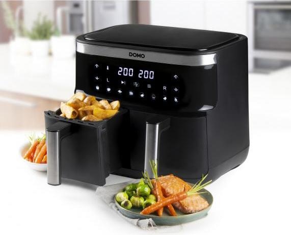 Image du produit Domo DO537FR Friteuse Protection contre la surchauffe, fonction minuterie, avec écran, revêtement