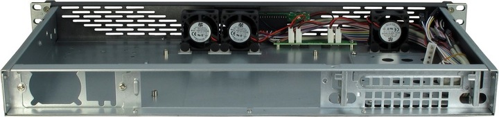 Produktbild Intertech IPC 1HU-K-125L 48,26cm 19Zoll 1HE IPC-Gehaeuse entw. 1x 8,9cm 3,5Zoll int. o 2x 6,35cm 2,5Zoll i...