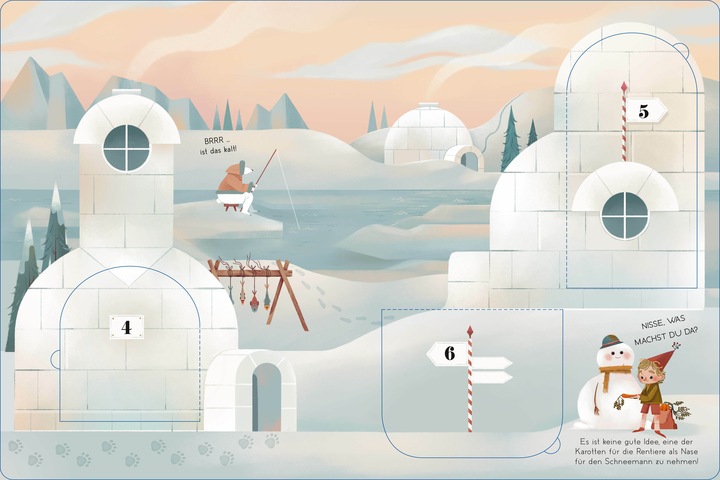 Actual product image Christmas is coming soon! The Advent Calendar Book