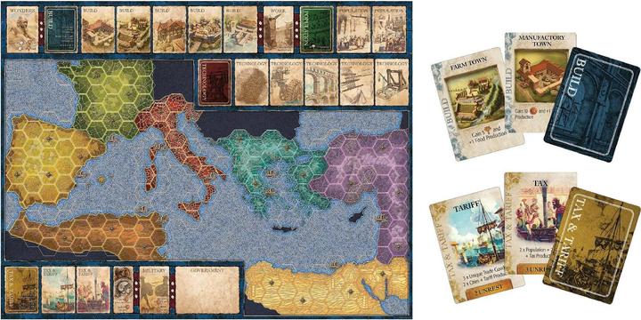 Produktbild Sylex SYLD0002 - Mosaic: Eine Geschichte der Zivilisation, Brettspiel, für 1-6 Spieler, ab 12 Jahren (DE-A (Deutsch)
