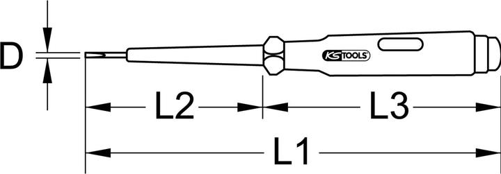 Actual product image KS Tools voltage tester