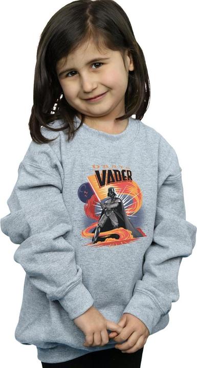 Immagine prodotto Star Wars Darth Vader Swirling Fury Felpa Ragazze (140, 146)