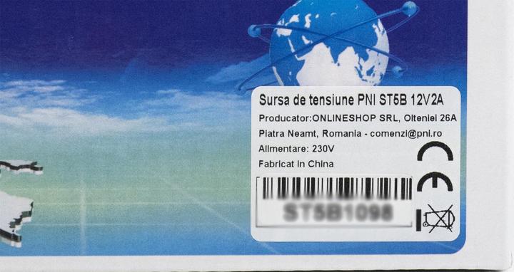 Produktbild PNI ST5B 12V 2A Spannungsquelle mit USV-Backup, Metallbox für Zugangskontroll- und Überwachungssyste (Netzwerk Videorecorder (NVR))