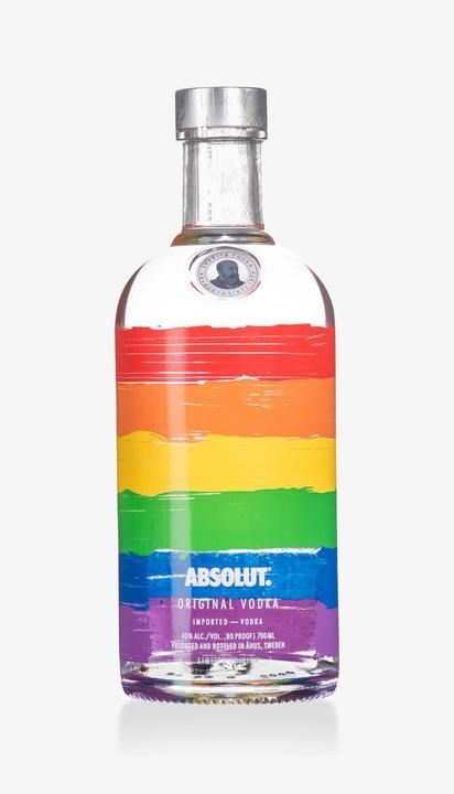Image du produit Absolut Original Vodka Rainbow Edition (1 x 70 cl)