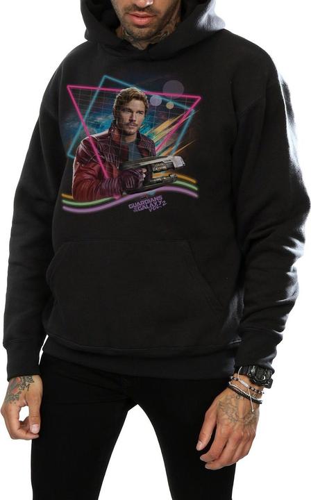 Image du produit - Sweat à capuche GUARDIANS OF THE GALAXY NEON STAR LORD - Homme (XL)