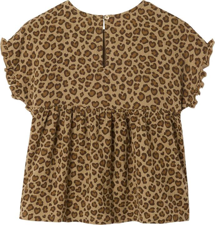 Actual product image Vertbaudet Gemusterte Mädchen Bluse aus Musselin (116)