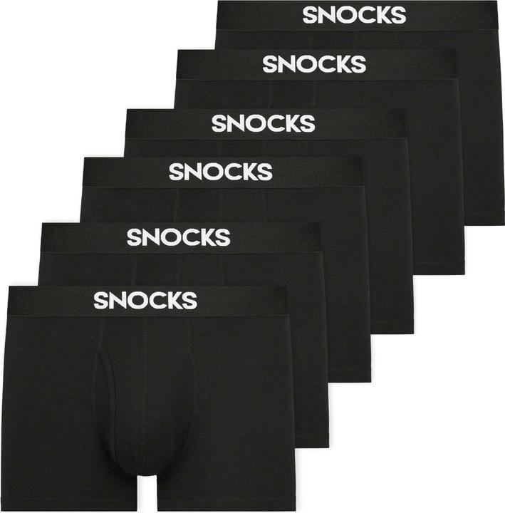Immagine prodotto Snocks Boxershorts mit Eingriff (M, confezione da 6)