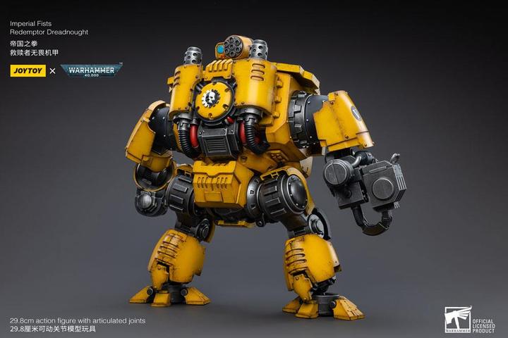 Produktbild NoName WARHAMMER 40K - Imperial Fists Redemptor Dreadnought - Figurine 29.8cm