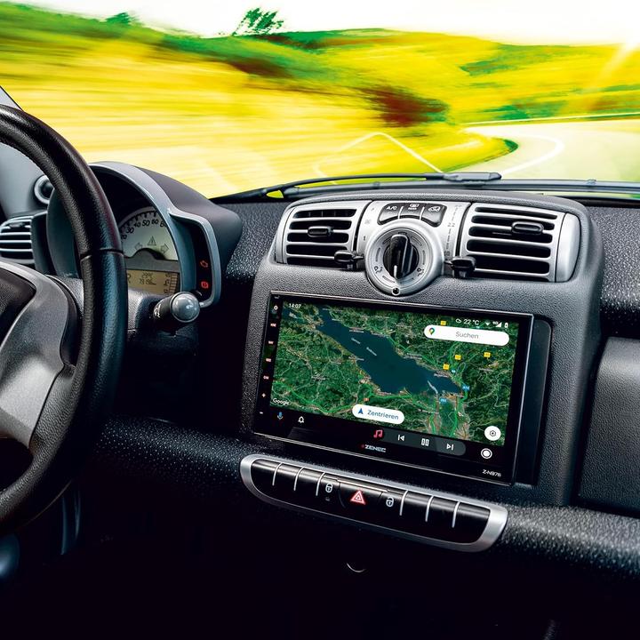 Produktbild Zenec Z-N976 - Autoradio - 2DIN autoradio - 9 inch touchscreen - Draadloos wireless Apple Carplay en Andro (Android Auto, Apple Carplay)