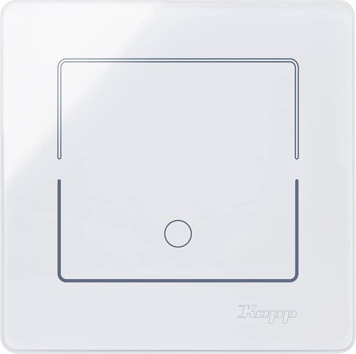 Actual product image Kopp HK i8 glass sensor universal switch rounded